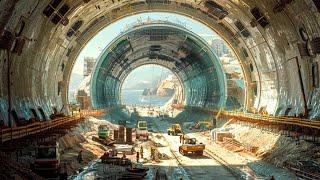 Как Китай за 110 дней построил самый большой подводный тоннель в мире