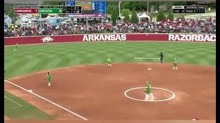 Back-to-Back s by Linnie Malkin & Kacie Hoffmann in the Regional Final #Arkansas #Razorbacks