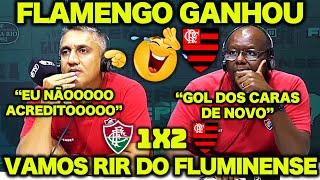 VAMOS RIR do FLUMINENSE ! FLUMINENSE 1 X 2 FLAMENGO ! "NINGUÉM PARA O FLAMENGO !"