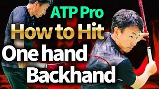 [Tennis] Be Like Federer! Former Japan No.1 Player Teaches One Hand Backhand Tips