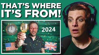 American Reacts to 4 Ways British And American New Year Is Very Different!