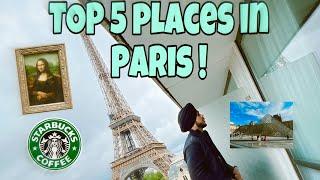 Pullman Hotel Paris /Eiffel Tower from Balcony/ World's most beautiful Starbucks/Punjabi Vlogger