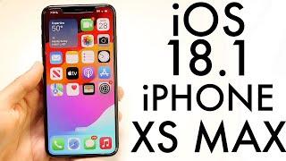 iOS 18.1 On iPhone XS Max! (Review)