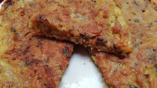 طريقه تحضير اومليت إسباني رهيب/how to make Spanish omelet