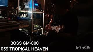 ギターで遊ぼうアドリブで遊ぼう【BOSS GM800/059 TROPICAL HEAVEN/BOSS JS8】