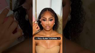 Full Glam Tutorial  #makeup #makeuptutorial #makeupshorts