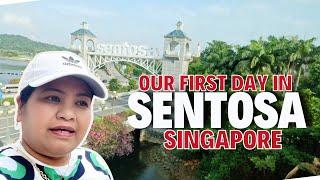 SENTOSA, Jollibee Singapore, Siloso Beach, VIVO CITY | Cherry Vlogs Canada Singapore Trip