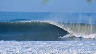 Surfers Charge Big Swell in Punta Roca, El Salvador