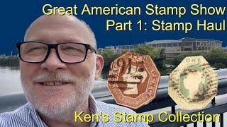 Great American Stamp Show (GASS)--Part 1: Stamp Haul