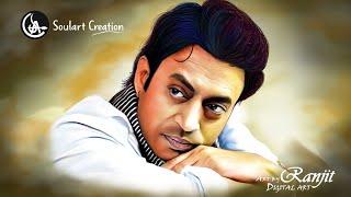 Irrfan Khan Digital Art | Photoshop | SoulArt Creation |