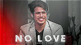 GAMERFLEET - NO LOVE | ANSHU BISHT | NO LOVE EDIT | SHUBH SONG EDIT