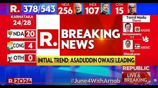 Election Result Day With Arnab Goswami LIVE: NDA Takes The Lead Based On Initial Trends