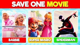 Save One Movie Challenge | Which Movies Will You Save?
