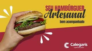 HAMBÚRGUER ARTESANAL + BRINDE ESPECIAL!