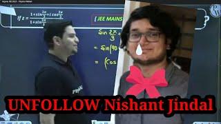 MSM sir reply to @realnishantjindal  | Reality of Nishant Jindal ||@PhysicsWallah