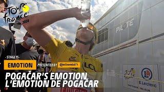 Winner's emotion - Stage 15 - Tour de France 2024