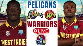 Barbados T10 live - Pelicans vs Warriors Live | Barbados T10 live match today | T10 league live