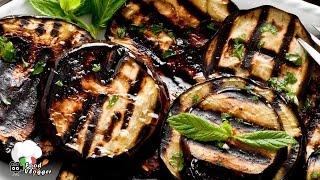 MELANZANE GRIGLIATE SAPORITISSIME, ricetta facile per le melenzane arrostite | FoodVlogger