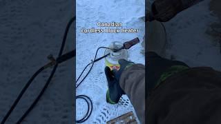 Cordless block heater