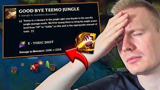 RIOT NERFED TEEMO JUNGLE.. IS IT OVER?!