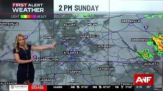 First Alert Weather: Isolated storms this afternoon, widespread storms late tonight- May 25, 2025