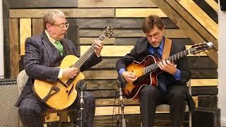 Frank Vignola & Martin Taylor - "Blue Moon" - Live Trading 8s Recording Studio