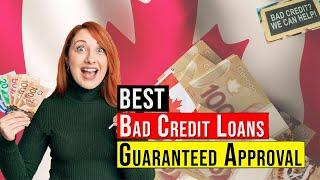 Best Personal Loans for Bad Credit in Canada  | [Top 7] i need a 5000 loan with bad credit