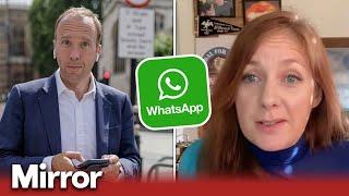 Matt Hancock ignores Covid advice in WhatsApps leak