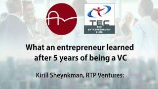 AmBAR/TEC Club event with Kirill Sheynkman, RTP Ventures