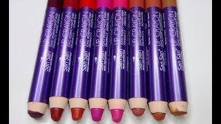 HBC SAN SAN HD LIP CRAYONS Swatch & Review || Lippy Eve