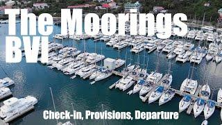 The Moorings BVI - Check-in, provisions and departure | Boating Journey