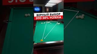 Верный выбор. Успех в бильярде