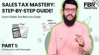 Learn Sales tax Return Filling Guide Step Wise  beginner with Practical Examples Excel Course point