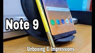 Note 9 Unboxing & Impressions | [512 GB] Ocean Blue !