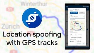 Location spoofing with GPS tracks using App Cloner