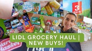 LIDL GROCERY HAUL | NEW BUYS!