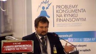 Marek Niechciał - Prezes Urzędu Ochrony Konkurencji i Konsumentów 07.10.2016 Sejm