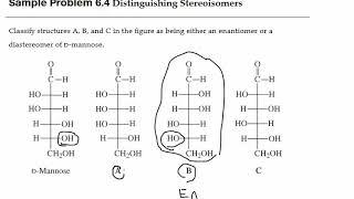 CHM 129 124 Identifying Enantiomer Diastereomer and Epimers