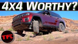 Is The New 2022 Jeep Grand Cherokee Trailhawk ACTUALLY Trail Ready? I Find Out!