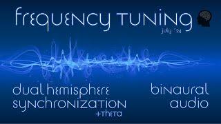 Hemi Sync plus Theta & Schumann - Flow state Binaural & Isochronic Beats - Frequency Tuning