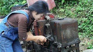 The Genius Girl Restored A Tractor Produced In 1980, The New Machine Has Amazing Power! | Linguoer