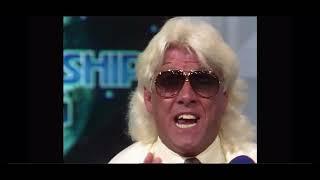 Ric Flair with a message for Precious | World Championship Wrestling | War Games Day | July 4th 1987