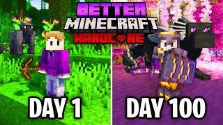 I Survived 100 Days in Better Minecraft Hardcore… Here’s What Happened