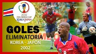  Costa Rica Eliminatoria 2002  Mundial Corea Japón2002  - GOLES Hexagonal 2002