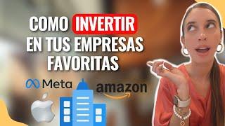 Como invertir en ACCIONES, FIBRAS, ETFs paso a paso. Comienza desde 100 pesos.