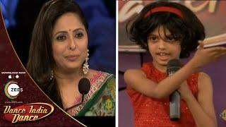 Shreya Acharya AUDITION With FULL Masti - DID L'il Masters