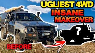 WORST PAINT JOB IN AUSTRALIA! Hilux TRANSFORMED FOR UNDER $1,000 – Resale value increased by $4,000!