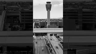 A B&W timelapse of PHX Sky Harbor Int. Airport #skyharbor #aviation #planespotting #timelapse