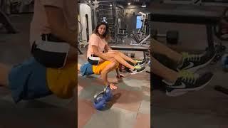 Niharika Funny Gym Video #niharikakonidela #shorts #comedy #funny #viral