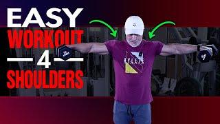 BEST Lightweight Workout For Bigger Shoulders (Men Over 40)